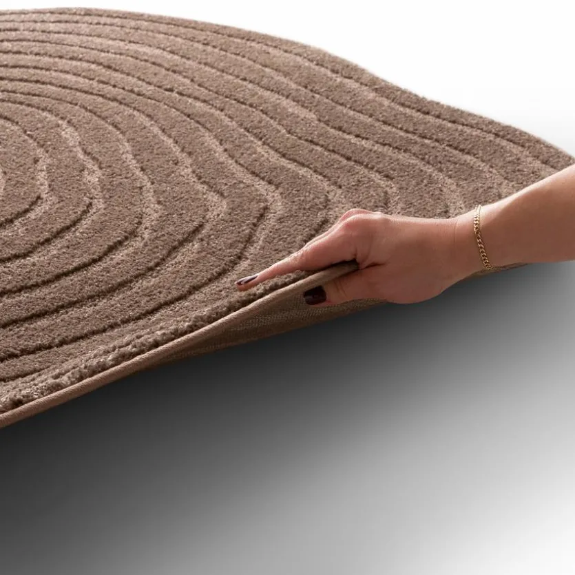 Design-Teppich Rippel Shape Ø 200 cm