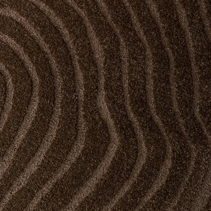 Design-Teppich Rippel Shape Ø 200 cm