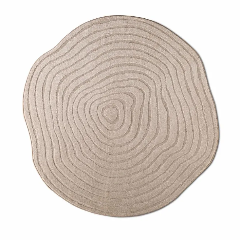 Design-Teppich Rippel Shape Ø 160 cm