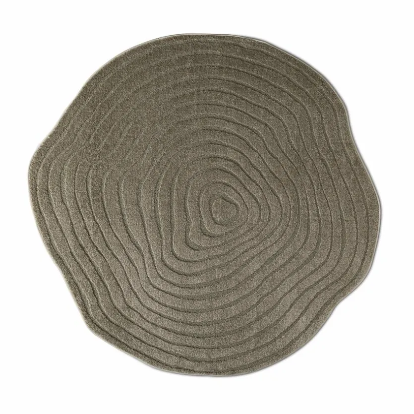 Design-Teppich Rippel Shape Ø 200 cm