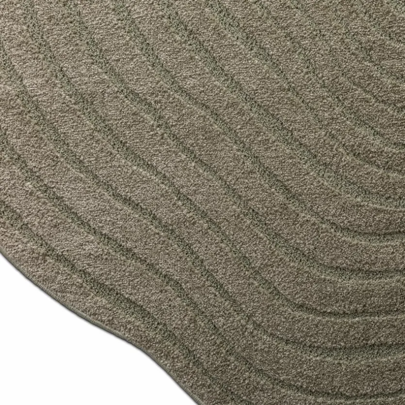 Design-Teppich Rippel Shape Ø 200 cm