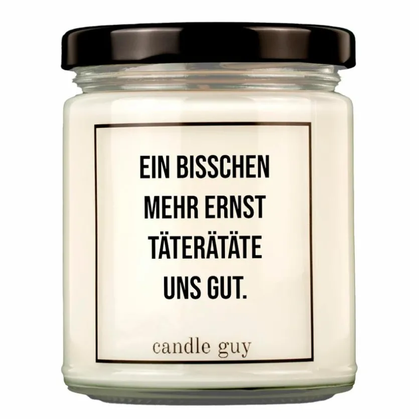 Duftkerze Ein bisschen mehr Ernst