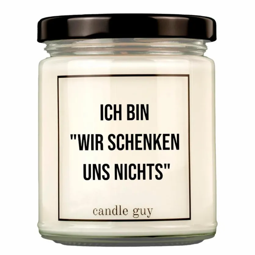 Duftkerze Wir schenken uns nichts