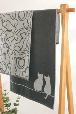 Duschtuch Cute Cats 80 x 150 cm