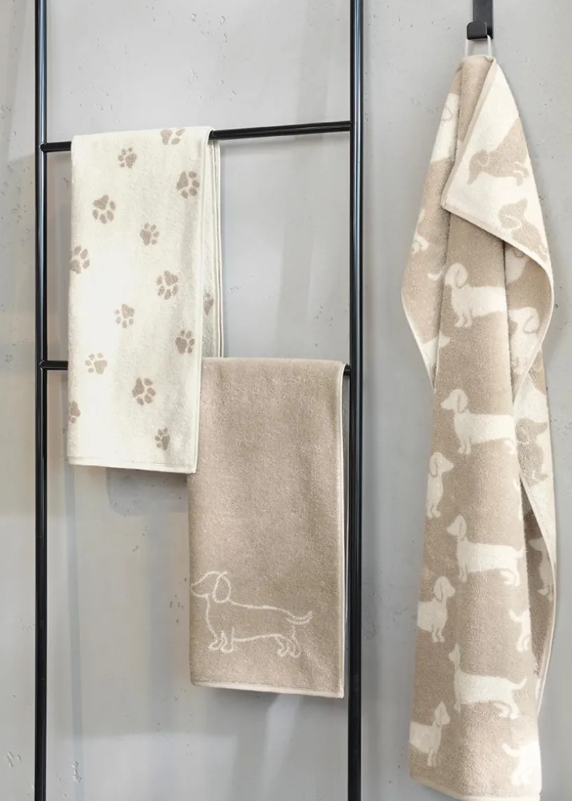 Duschtuch Paws 80 x 150 cm