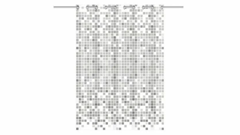 Duschvorhang Mosaik 180 x 200 cm
