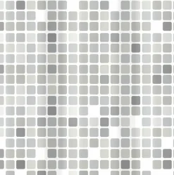 Duschvorhang Mosaik 180 x 200 cm