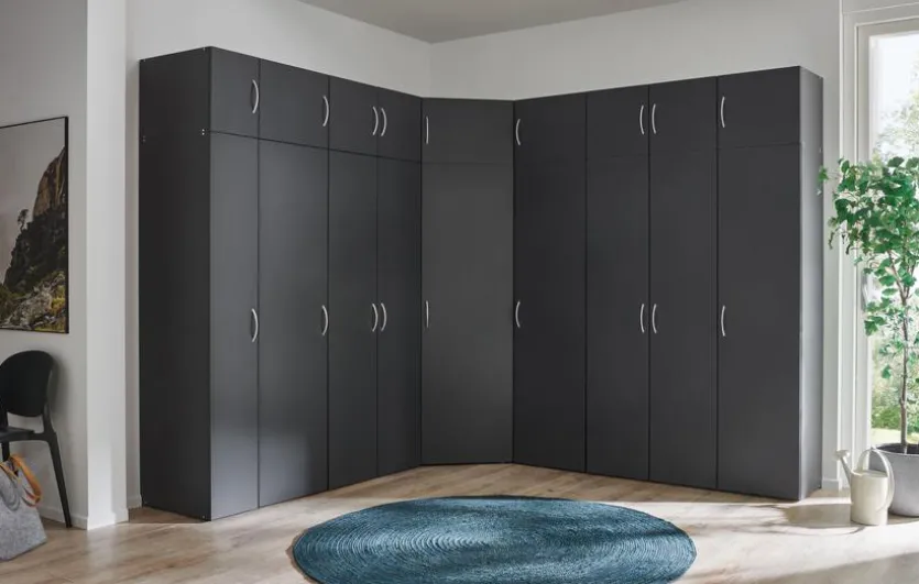 Eckaufsatzschrank Multiraumkonzept