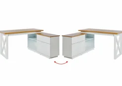 Eckschreibtisch 91CM1 / Chalet D 155 E