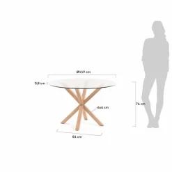 Esstisch Arya Ø 119 cm