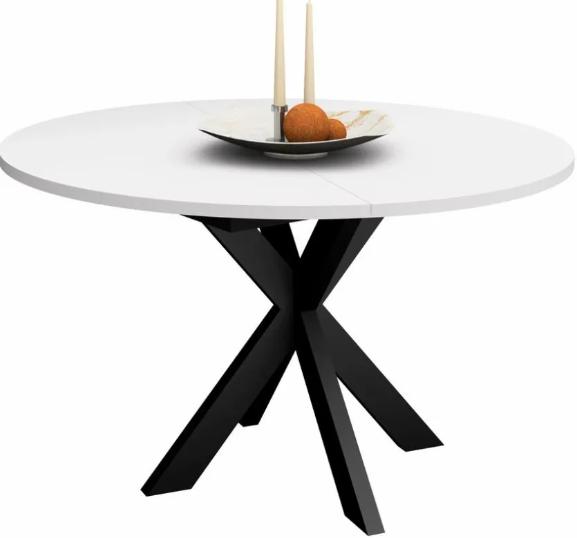 Esstisch mit Auszug Big System Ø 130/ 140 cm