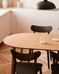 Esstisch mit Auszug Oqui Ø 90/170 cm