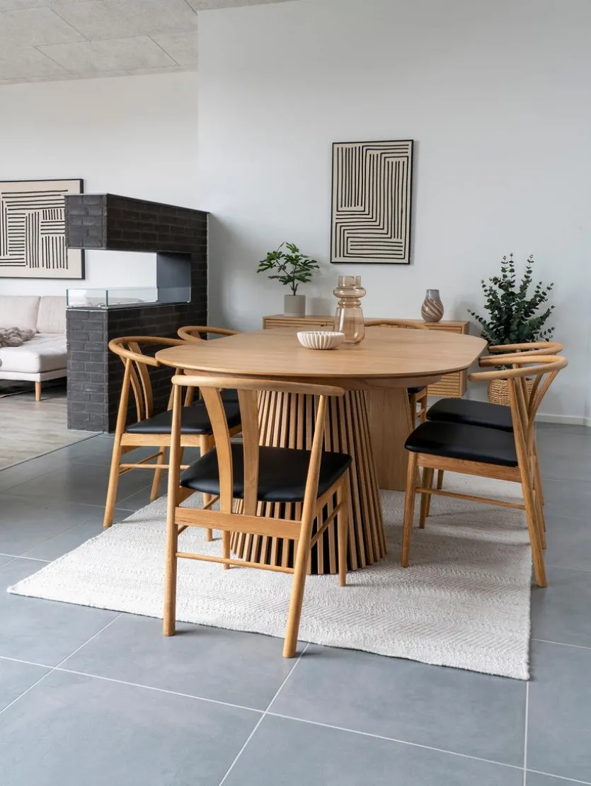 Esstisch mit Auszug Osaka Ø 120/ 200 cm