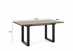 Esstisch mit Auszug Reno 160/210 x 90 cm