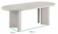 Esstisch Nagano 220 x 100 cm