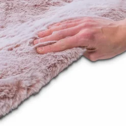 Fellteppich Imitat Melange Ø 160 cm
