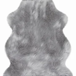 Fellteppich Lammfell 100 × 68 cm