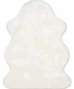 Fellteppich Lammfell 100 × 68 cm