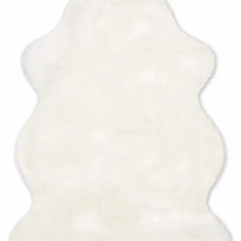 Fellteppich Lammfell 100 × 68 cm