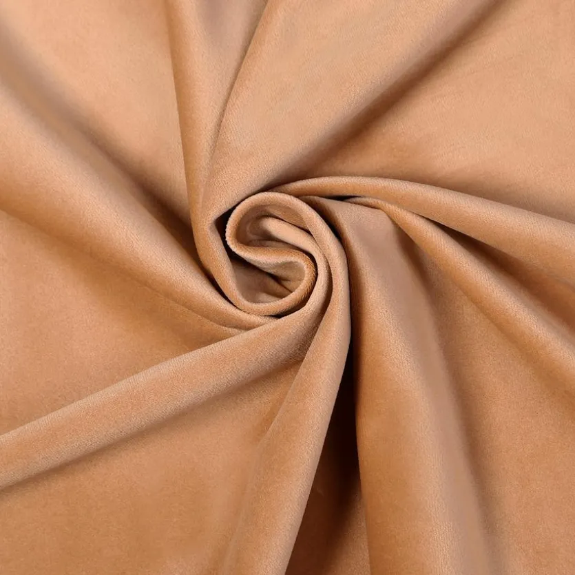 Fertiggardine Samt 135 x 300 cm