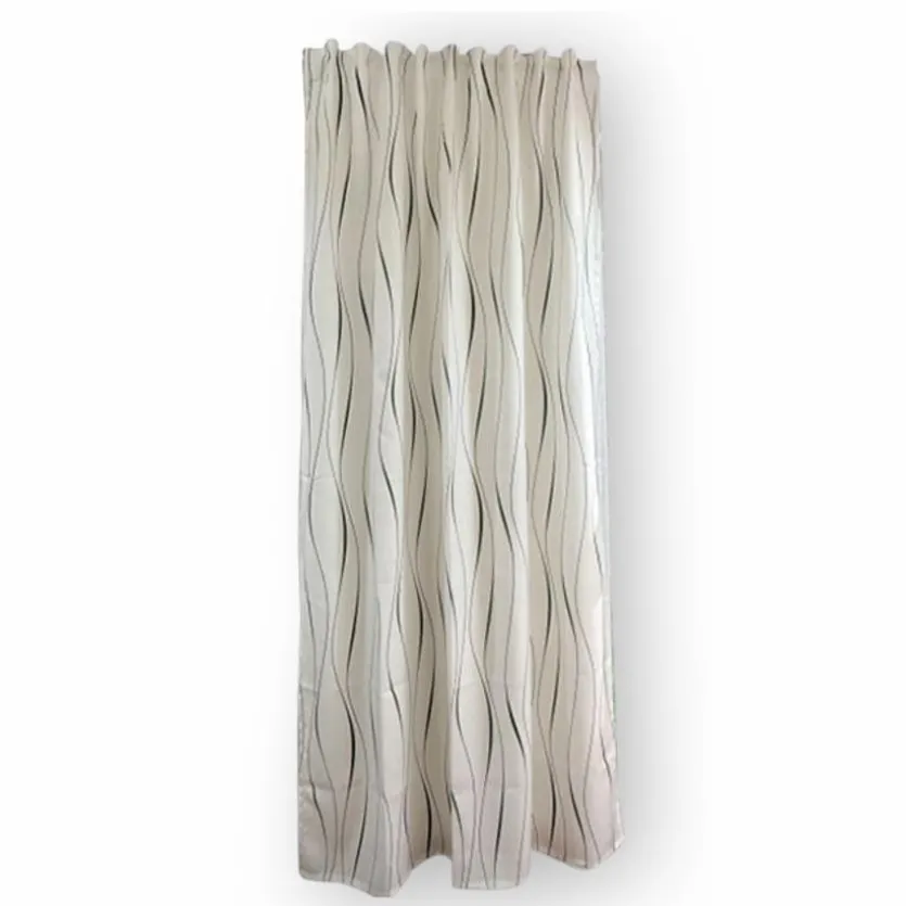 Fertiggardine Wellenmuster 140 x 245 cm