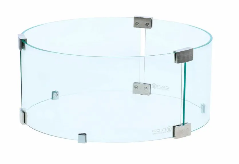 Feuerstellen-Glasaufsatz Cosi Round Glas Set