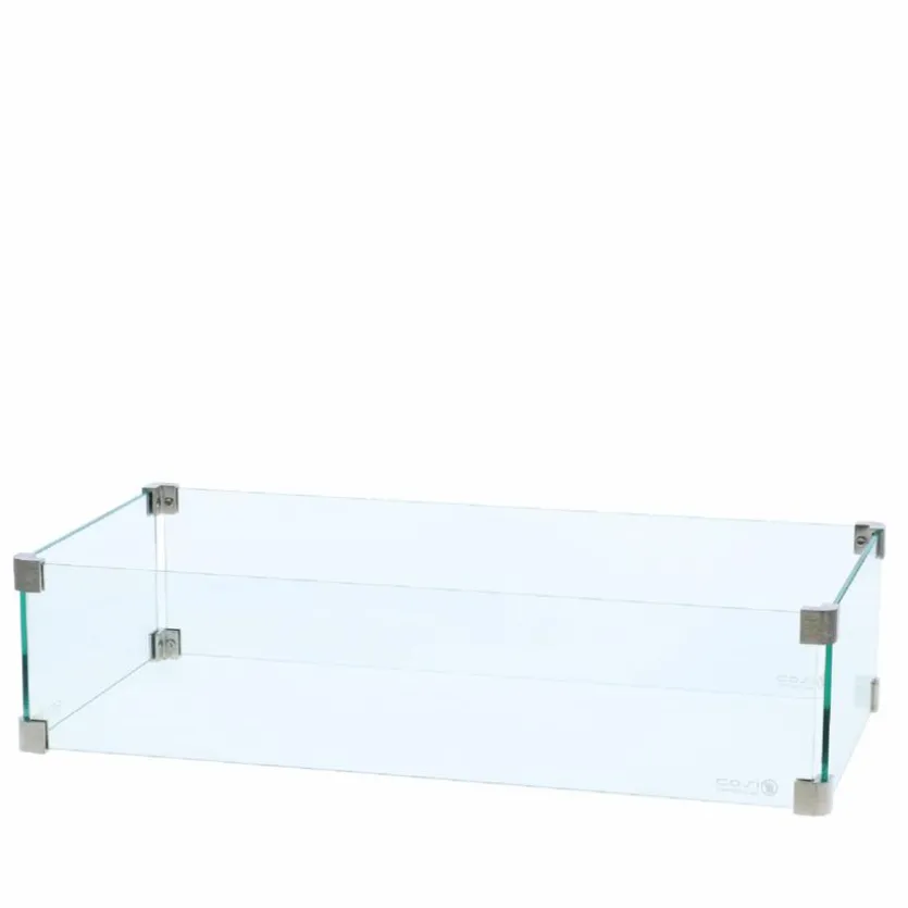 Feuerstellen-Glasaufsatz Cosi Straight Glas Set
