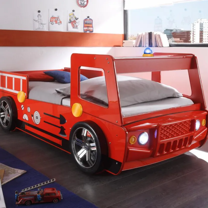 Feuerwehrauto-Bett Spark 90 x 200 cm