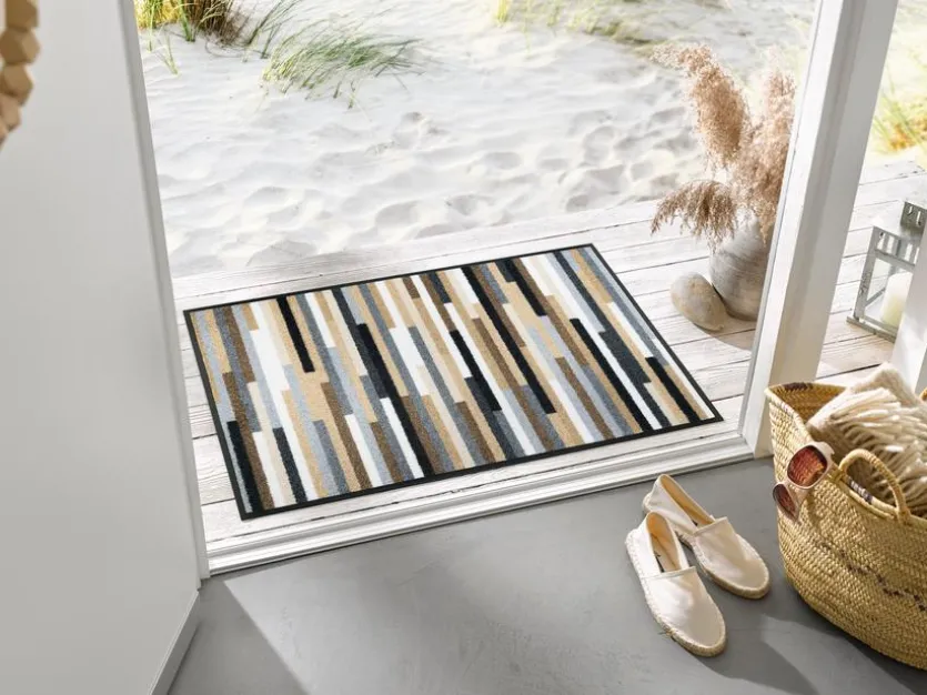 Fußmatte Mikado Stripe natur 75x120cm