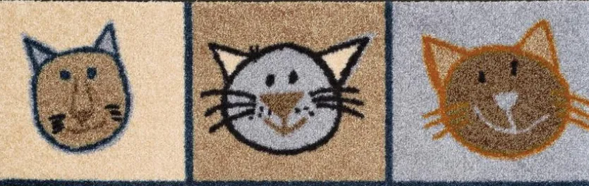 Fußmatte Miau Miau 50 x 75 cm