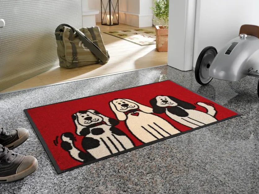Fußmatte Three Dogs 50 x 75 cm