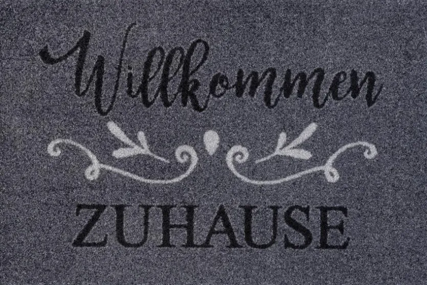 Fußmatte Willkommen Zuhause 50 x 75cm