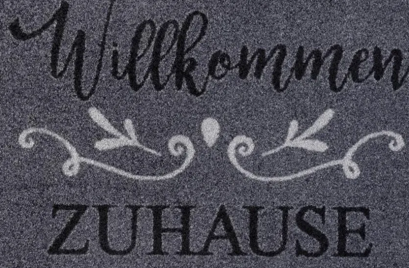 Fußmatte Willkommen Zuhause 50 x 75cm