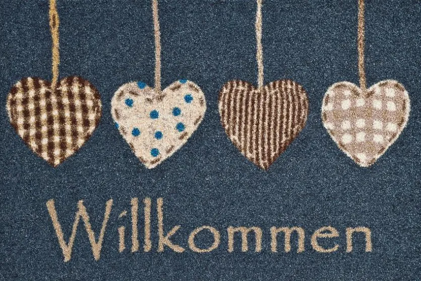 Fußmatte Cottage Hearts 40 x 60 cm