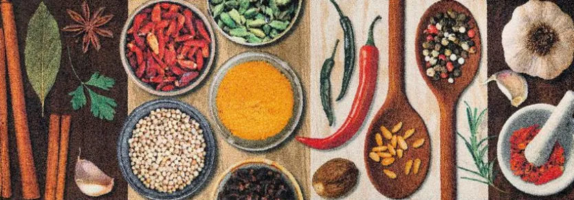 Fußmatte Hot Spices 60 x 180 cm
