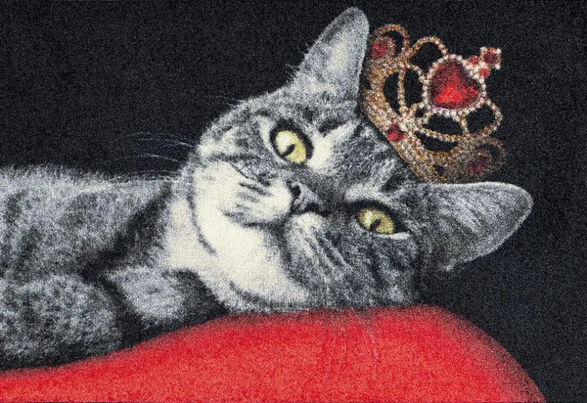 Fußmatte Royal Cat 50 x 75 cm