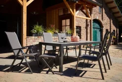 Gartenhocker Kedline, Alu/Textilene