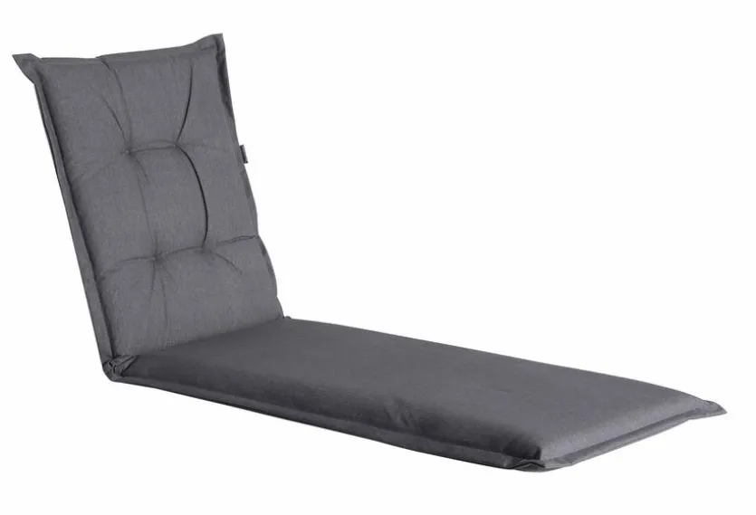 Gartenliegen-Auflage Oxford Grey 200 x 60 cm