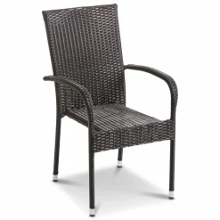 Gartensessel Burns, PE-Geflecht