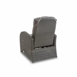 Gartensessel Deluxe Lounge Grau