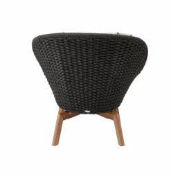 Gartensessel Peacock, dark grey