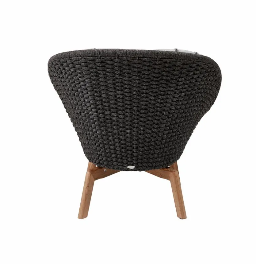Gartensessel Peacock, dark grey