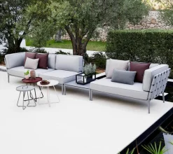 Gartensofa-Modul Conic, Aluminium