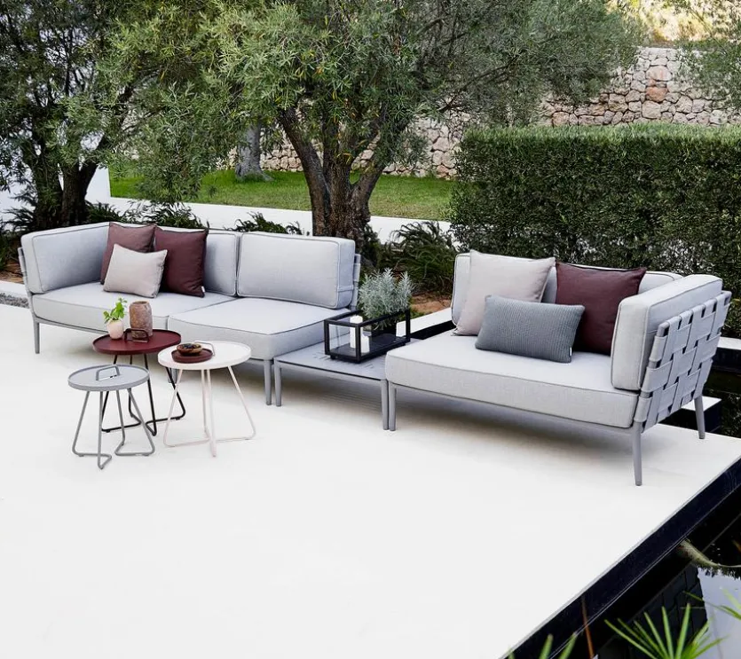 Gartensofa-Modul Conic, Aluminium