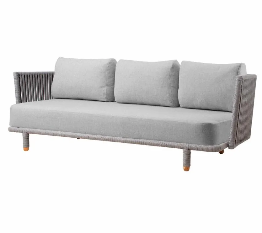Gartensofa-Modul Moments, Cane-line Rope