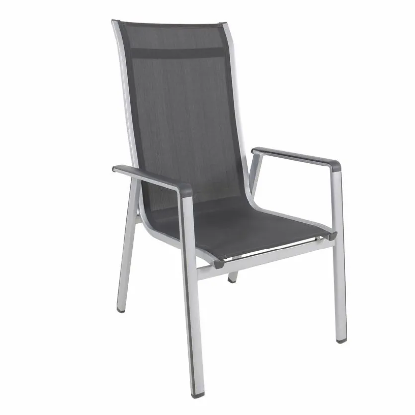 Gartenstuhl Kedline, Alu/Textilene