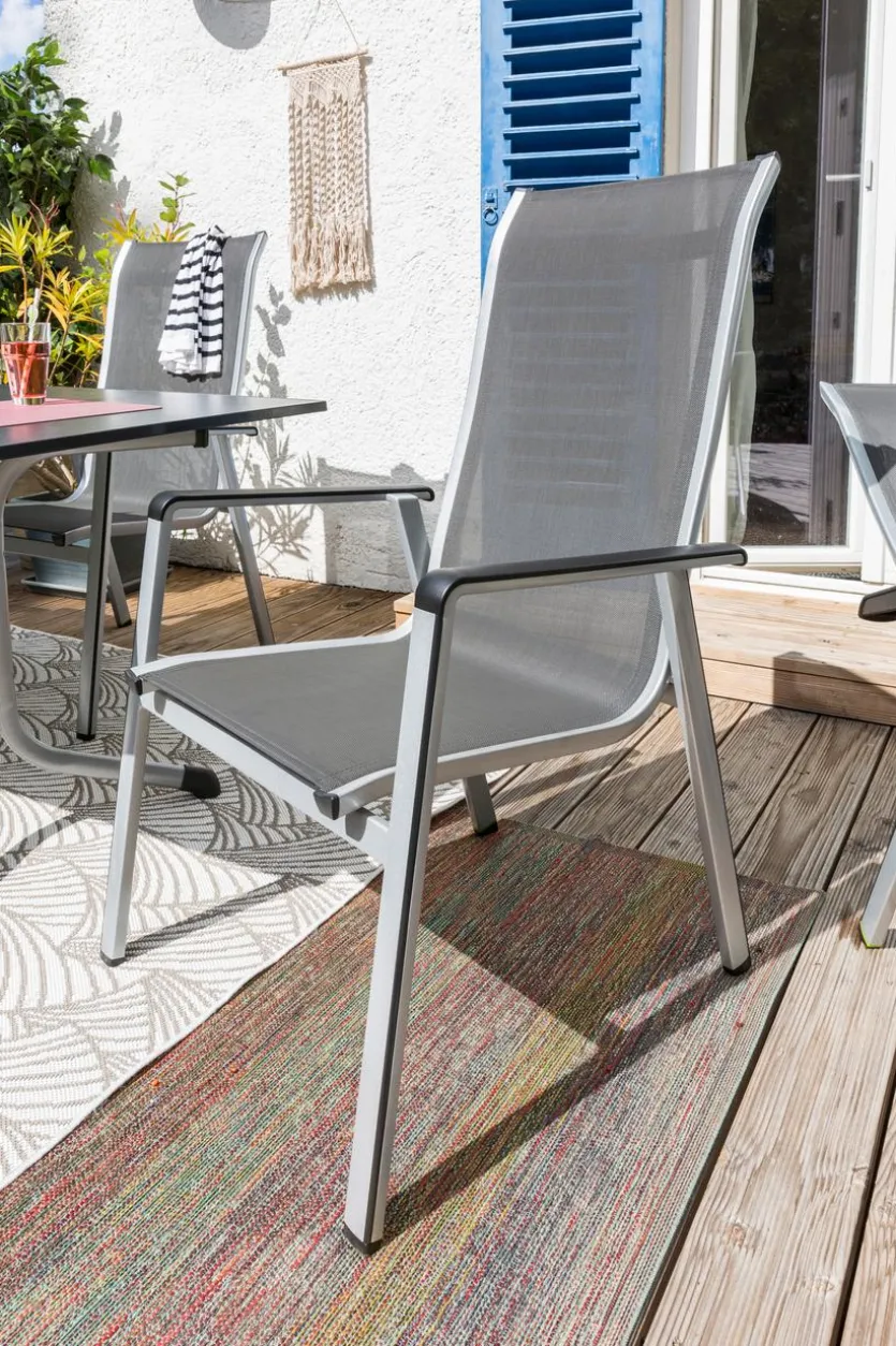 Gartenstuhl Kedline, Alu/Textilene