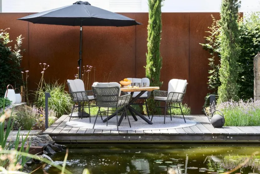Gartentisch Ø 130 Saba