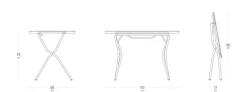 Gartentisch Anytime, HPL