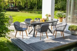 Gartentisch ausziehbar Rom 180/260 x 89,5 cm